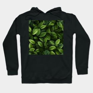 Green Leaves Pattern 9 Hoodie